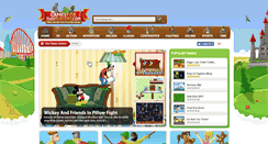 Desktop Screenshot of gamesfortwoplayers.com